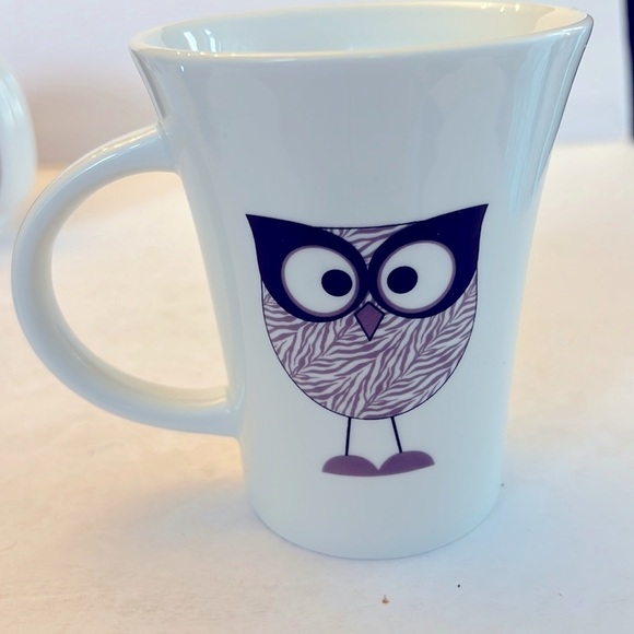 Owl Coffee Mug Tara Reed Design Blue Harbor - Picture 3 of 5